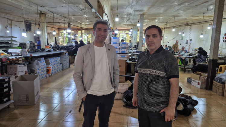 بازدید رئیس اتحادیه کفاشان جناب اقای منافی